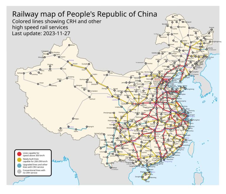 “Unlocking the Speed: Exploring China’s High-Speed Rail Network”